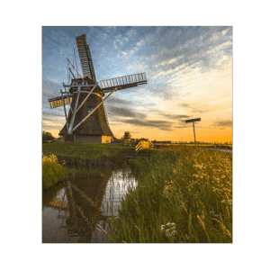 WOODEN WINDMILL